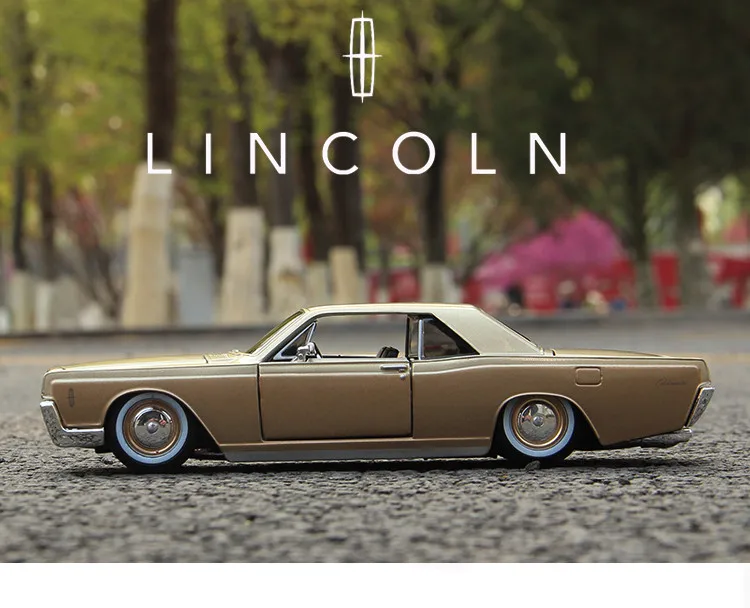 1:26 Линкольн Континентальный ретро мастер модель, статическое моделирование сплава Модель автомобиля, коллекция и подарок, литой металл