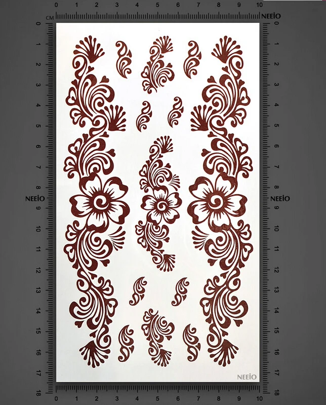 3pcs lot 10 17 5cm 3 vine design diy 3d large tattootemporary 3pcs lot 10 17 5cm 3 vine design diy 3d large tattootemporary