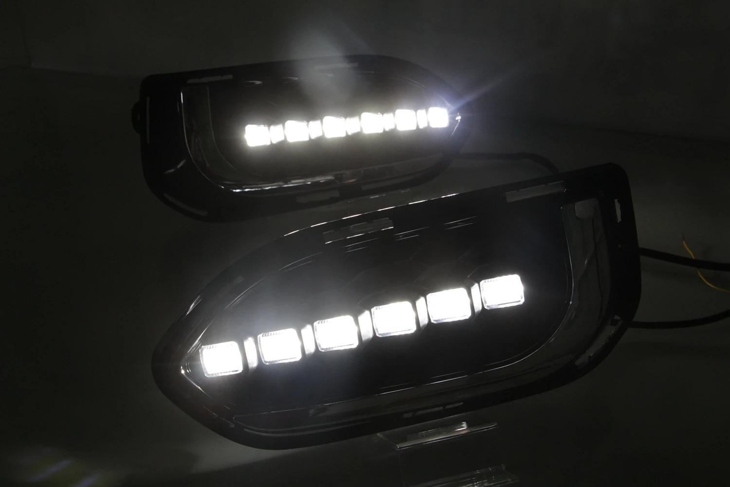 Новое поступление led drl для Honda Jazz Fit led drl с ходовым сигналом противотуманная фара дневной свет
