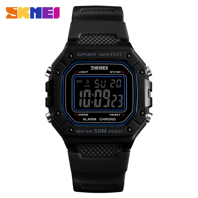 

SKMEI 1496 Men Watches Top Brand Luxury LED Digital Watch Men Watch Multifunction Waterproof Military Sport Men's Watch Clock