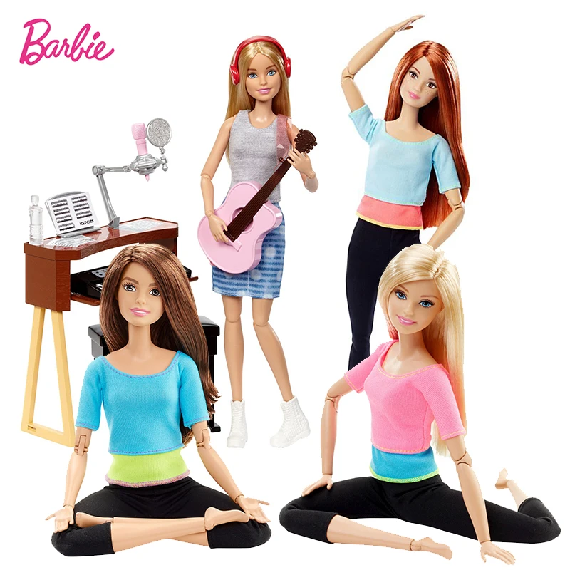 Original Marke Mädchen Puppen 6 Stil Yoga Gymnas Gelenke Bewegung Spielzeug Für Kinder Die Mädchen EIN Geburtstag Geschenk Bonecas Online