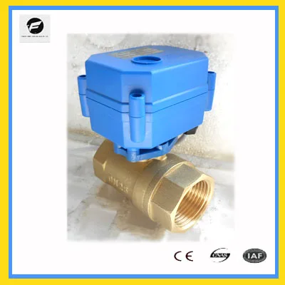 ADC9-24V 3/" DC12v CR03 проводки электрический шаровой клапан с NSF61 по результатам тестирования