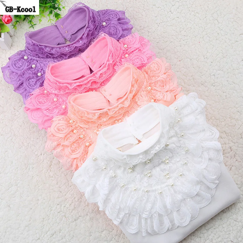 

Autumn Winter Children clothes t-shirt kids Turtleneck Fashion White Long-sleeved Funny Girls shirts Student Girl Blouse shirt