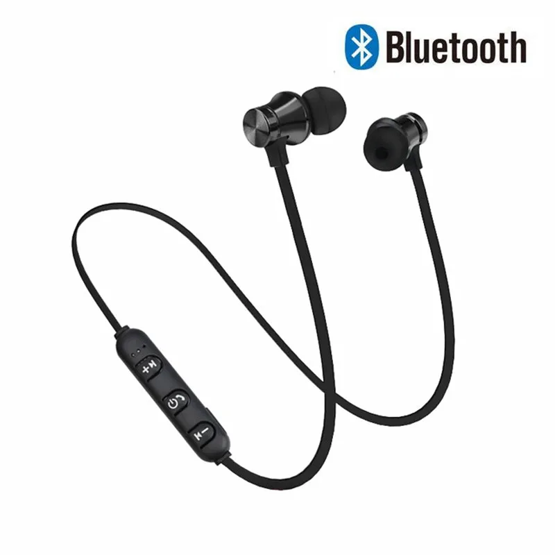 

Bluetooth Earphone Wireless Headset Sport Headphones In-Ear Neckband Earbuds Handsfree Stereo Headphone with Mic for Smart Phone
