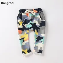 

Free shipping baby boys Kids Haren Cotton Camouflage Pants Fashion Outdoor Boys Sport Pants Trousers Patchwork Jogger Pants