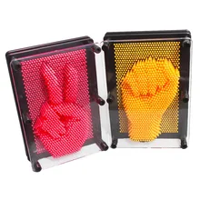 Детские Поделки 3D клон отпечаток из штырьков живопись Новинка забавные гаджеты Интересные детские игрушки декорация для дома подарок на день рождения