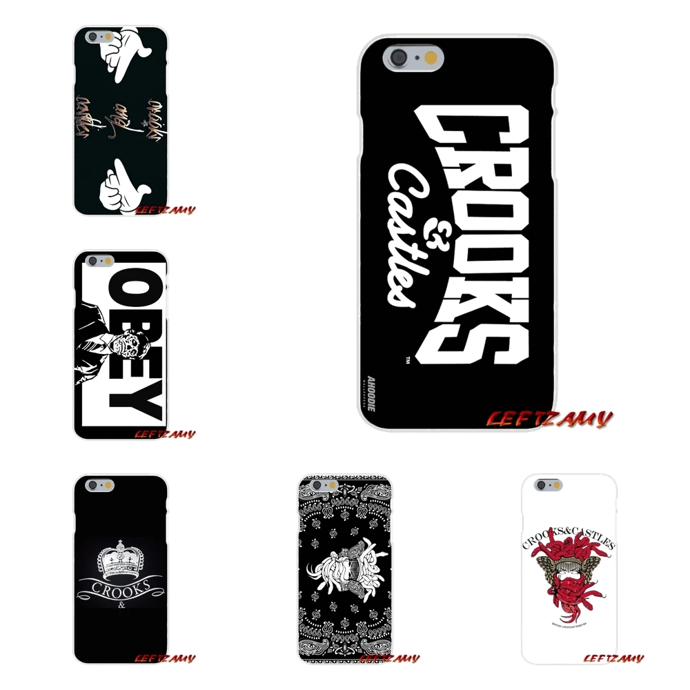 

For Samsung Galaxy S3 S4 S5 MINI S6 S7 edge S8 S9 Plus Note 2 3 4 5 8 Accessories Phone Shell Covers Crooks And Castles Best
