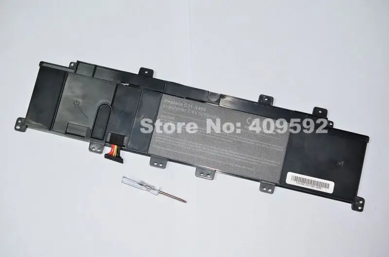 JIGU 7.4V 5200MAH Laptop Battery For Asus C21-X402 VivoBook X402 X402C X402CA Series JIGU 7.4V 5200MAH Laptop Battery For Asus C21-X402 VivoBook X402 X402C X402CA Series