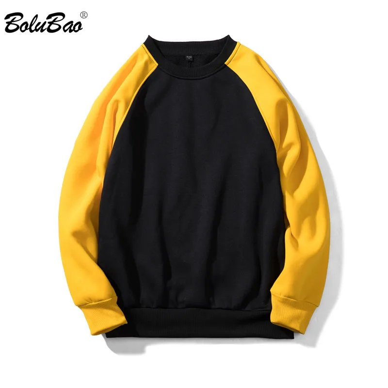 BOLUBAO سوياتشيرتس الدافئة البلوز الشارع الشهير طويلة الأكمام خليط هوديس رجل الملابس أزياء زوجين الرياضية الاتحاد الأوروبي حجم