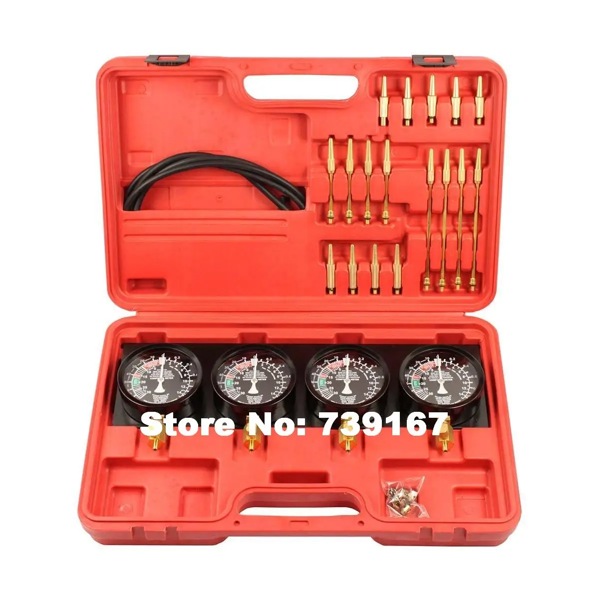 Fuel Vacuum Carburetor Synchronizer Diagnostic Test Adjust Setting Tool