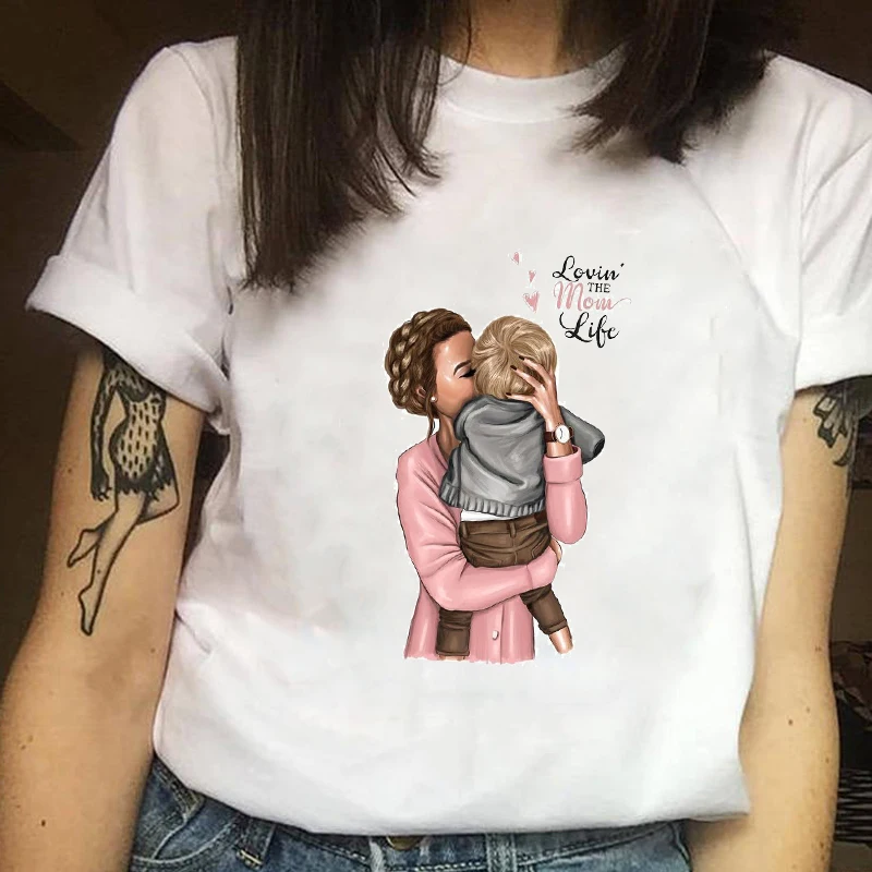 Женская одежда с принтом женская футболка надписью Best Life Повседневная Love