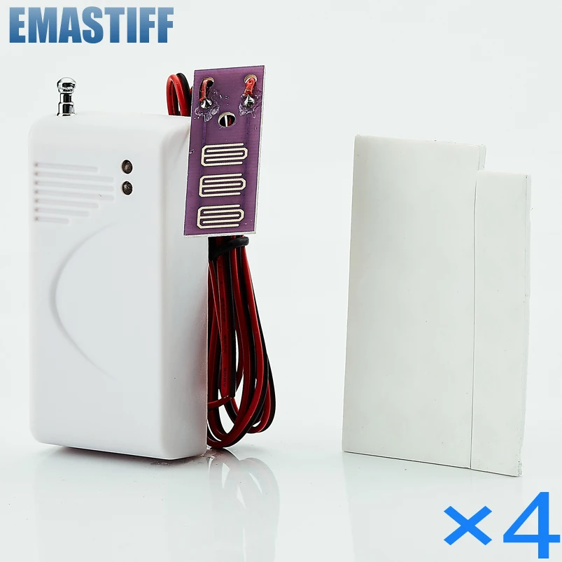 4 шт. беспроводной детектор утечки воды 433 МГц|detector gsm|detector waterdetector alarm |