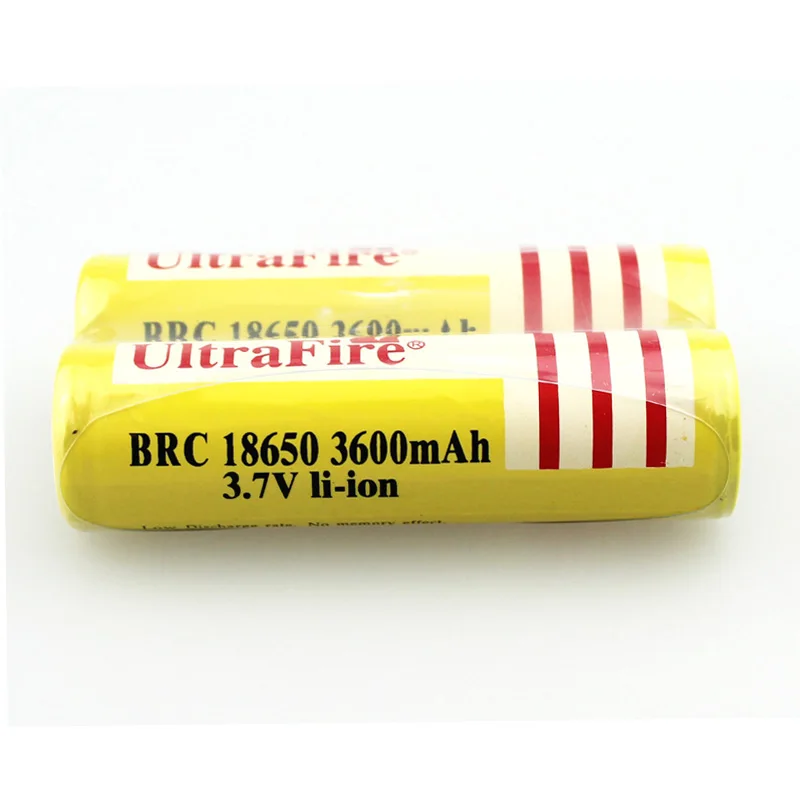 Аккумулятор BRC 18650 3 7 В 3600 мАч с защищенным источником питания PCB для светодиодного