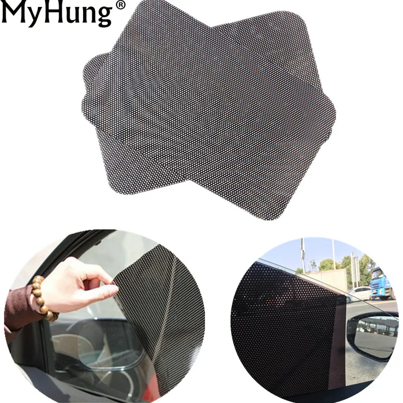 PVC Car Sun shade Cover Car Auto Accessories Curtain Windshield Sticker