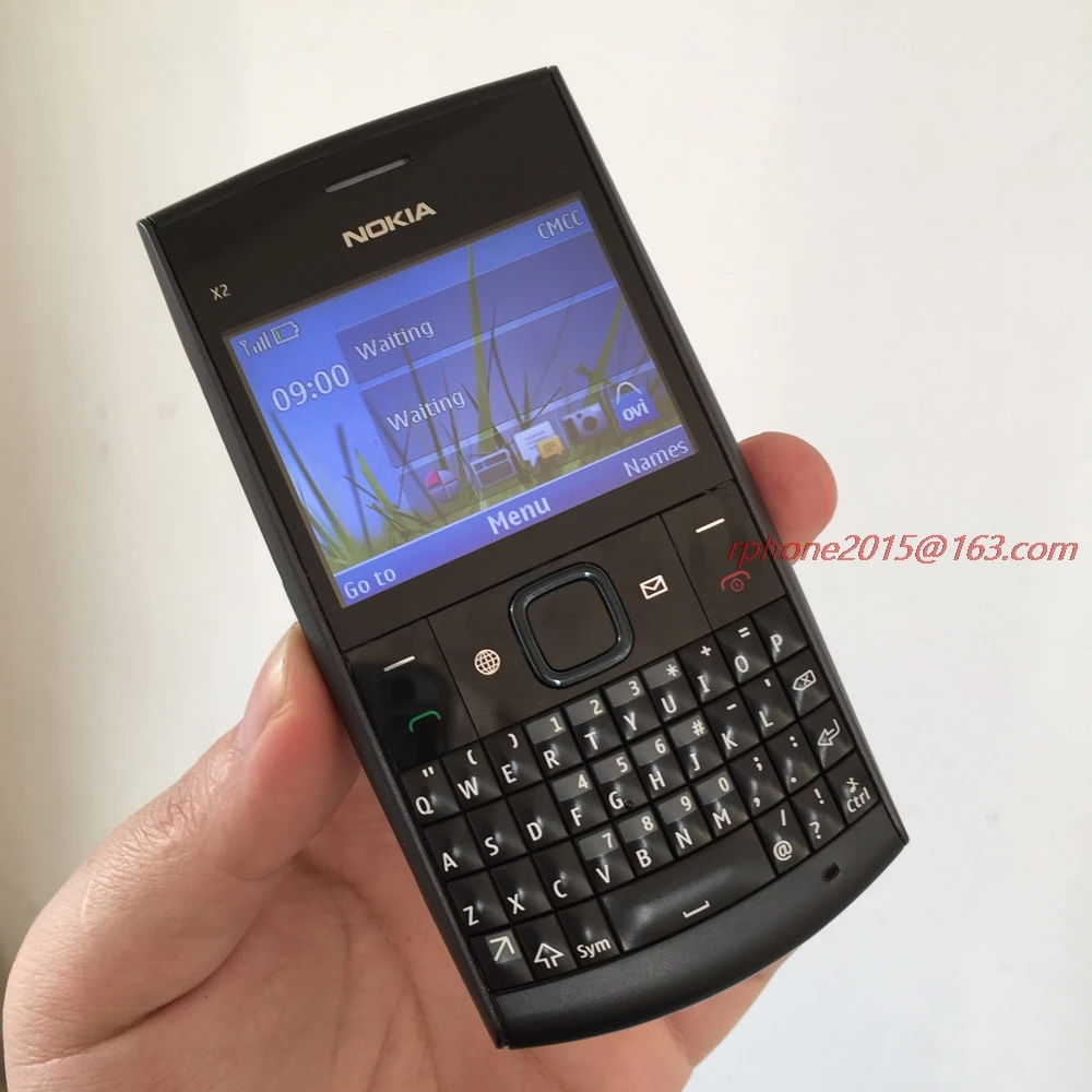 Nokia X2-01 разблокирована Nokia X2-01 мобильный телефон Symbian OS Восстановленное телефона