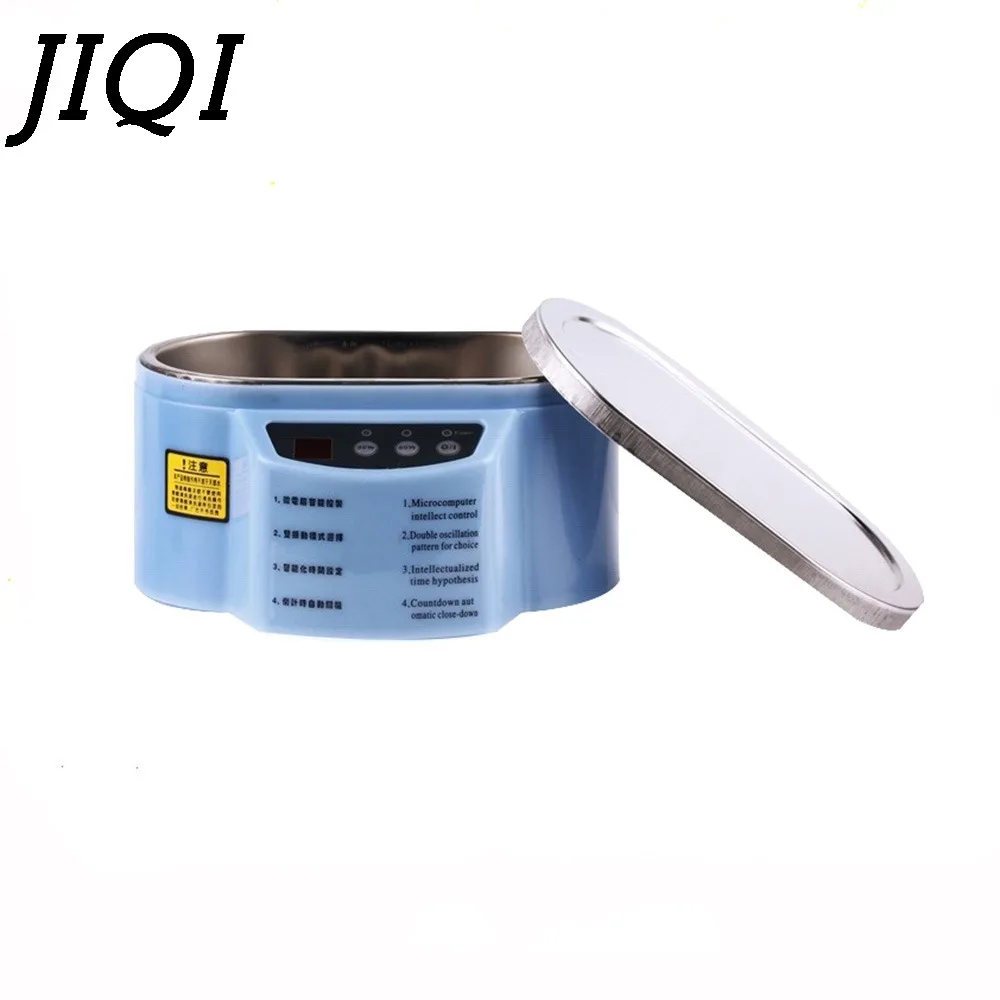 JIQI MINI Ultrasonic cleaner dual power ultrasonic bath of ultrasonic for cleaning Glasses Jewelry Circuit Board Denture cleaner JIQI MINI Ultrasonic cleaner dual power ultrasonic bath of ultrasonic for cleaning Glasses Jewelry Circuit Board Denture cleaner