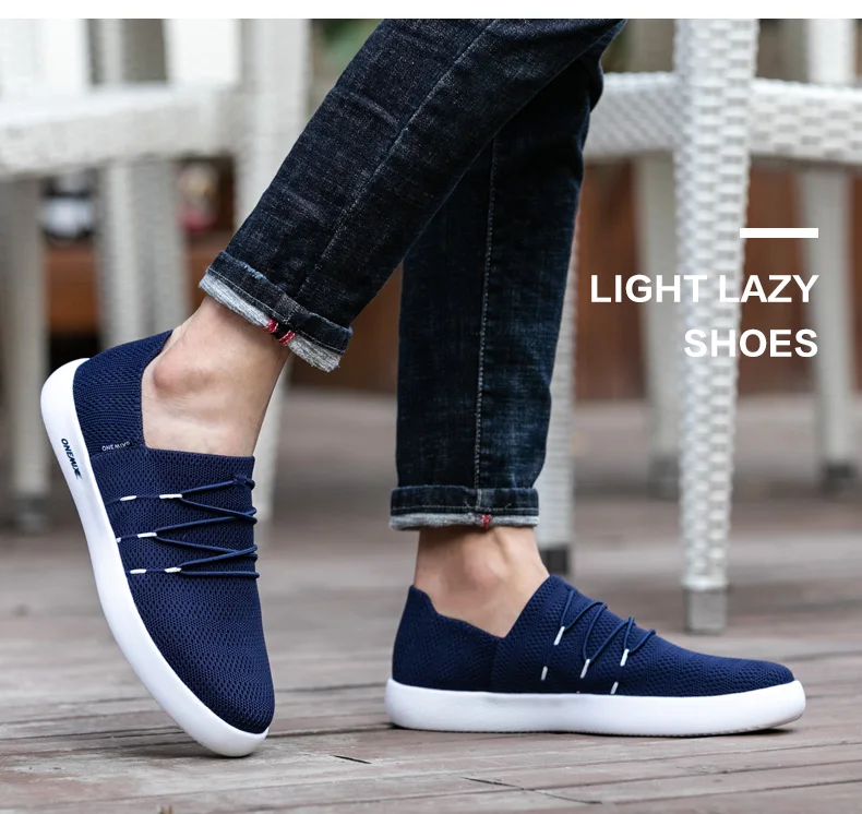 ONEMIX Men Ultra Lightweight Casual Sneakers Women Lazy Slip-on Running Shoes ONEMIX Men Ultra Lightweight Casual Sneakers Women Lazy Slip-on Running Shoes
