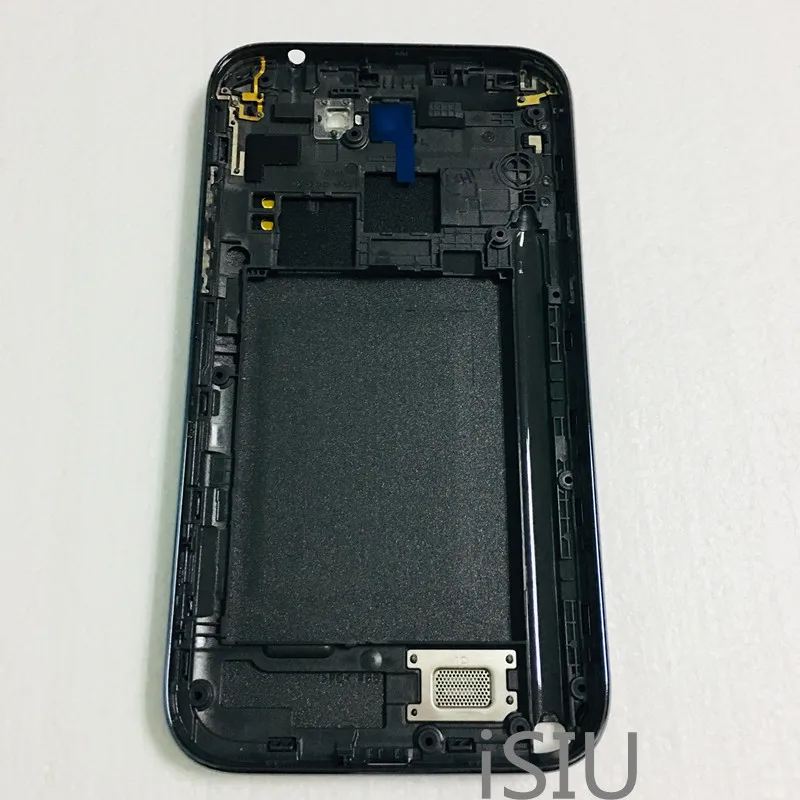 Средняя Рамка Безель + задняя крышка для Samsung Galaxy Note 2 N7100 Note2 мобильный телефон