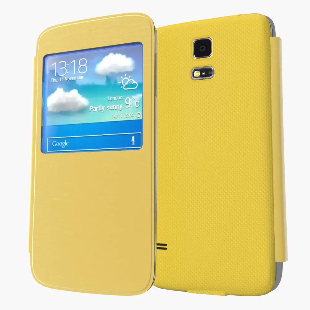 Кожаный чехол с откидной крышкой для телефона Samsung Galaxy S5 mini G800 2 шт. 15%|case for samsung