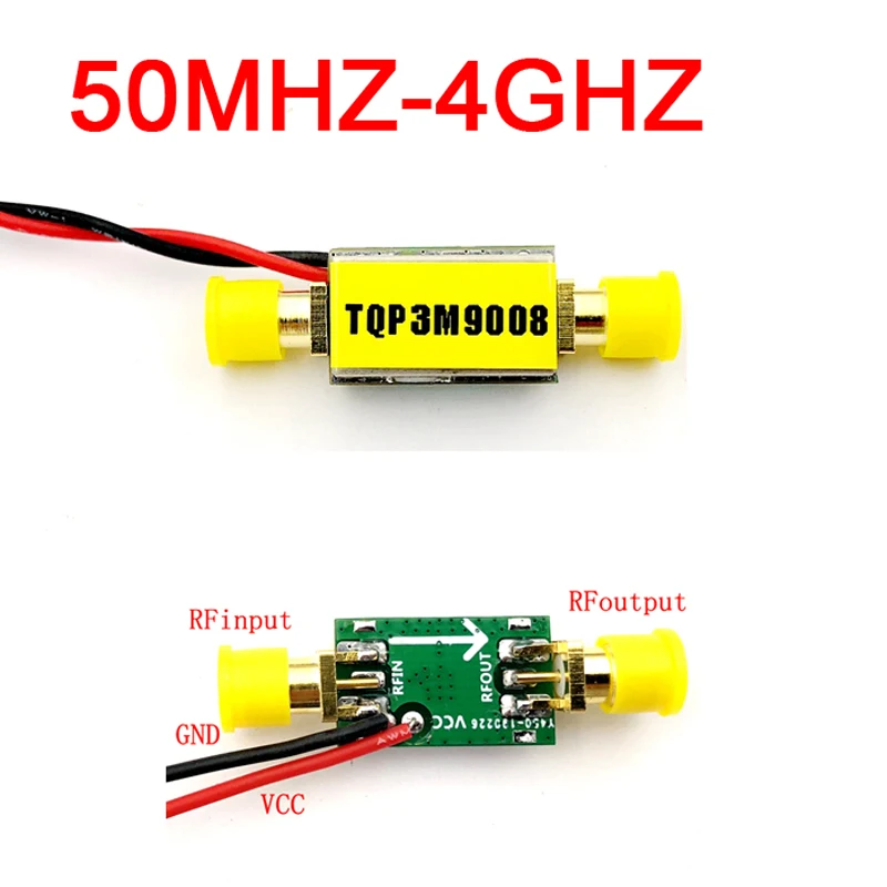 TQP3M9008 50MHz-4GHz 2.4G RF Low Noise Amplifier Module Gain 20DB High Linearity for FM HF VHF / UHF Ham Radio AmplifierS | Электроника