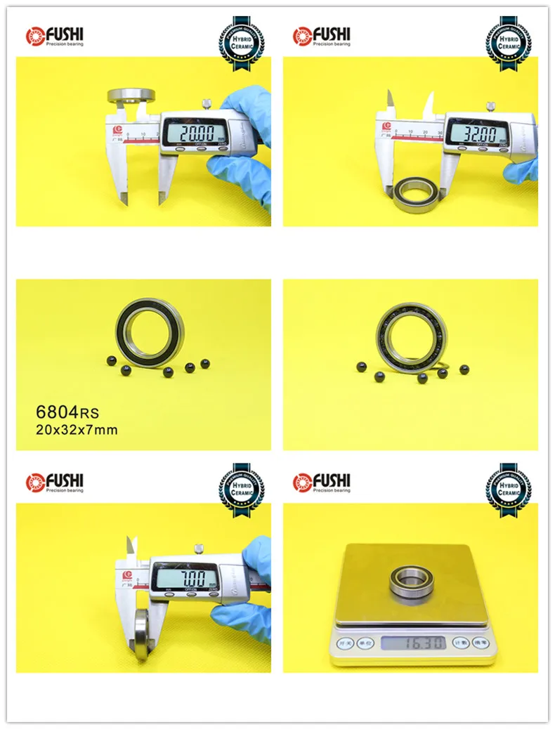 Eixo de motor híbrido com rolamento cerâmico,