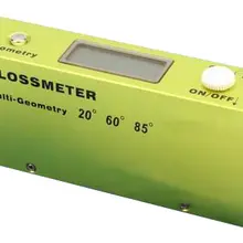 Универсальный три угла glossmeter Треугольники Глянец метр колеи 20 60 85 градусов