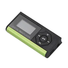 S Порты и разъёмы мини LCD экран MP3 плеер Портативный Музыка радиоприемник мульти-функция 3,5 мм аудио Порты и разъёмы музыкальный плеер зеленый