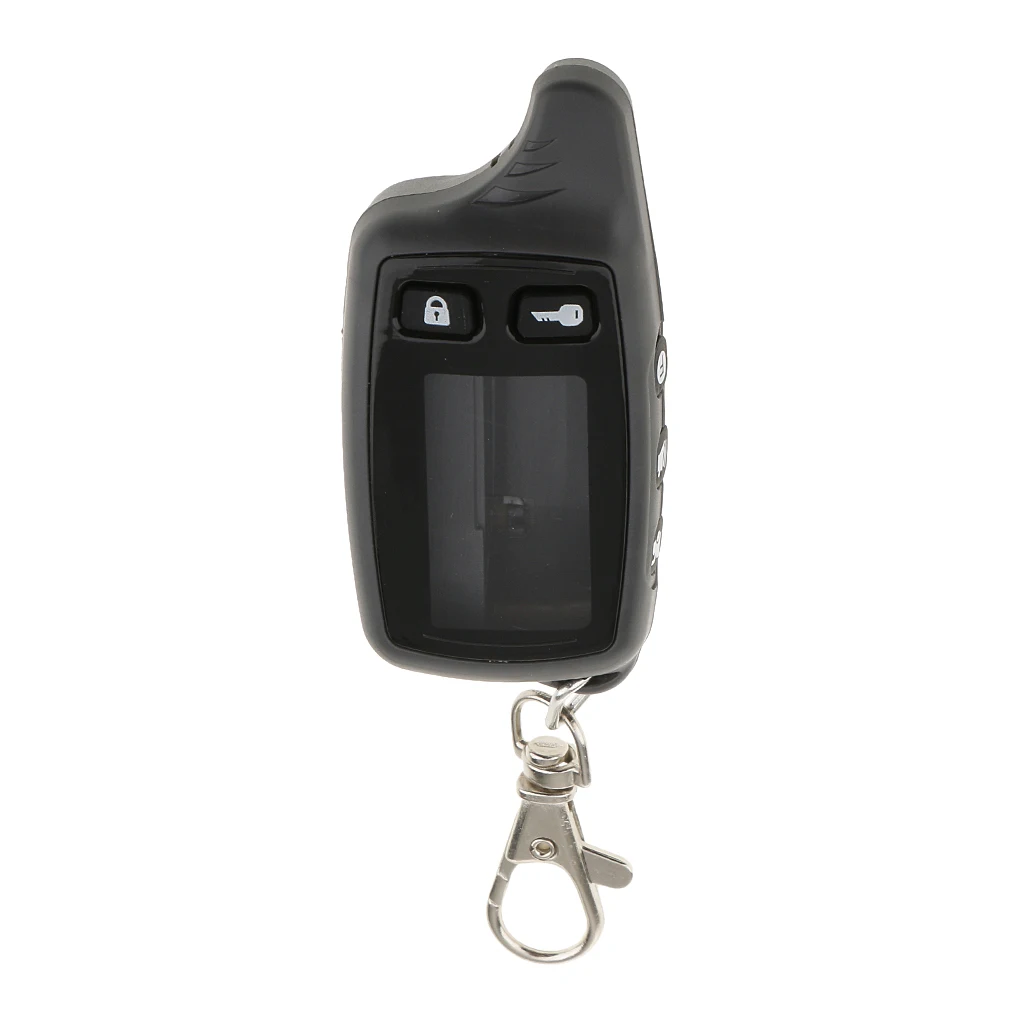 1 Pcs Remote Controller Case Cover For Tomahawk TW9010 TW9020 TW9030 Uncut Case Cover Folding Car Flip Remote Black & Silver