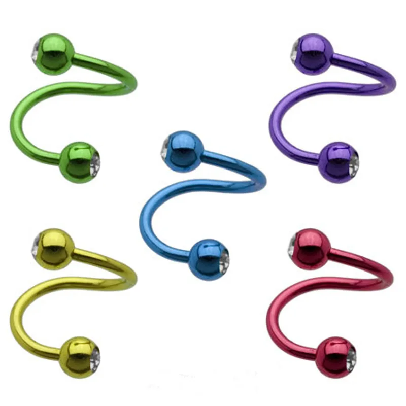 Buy Nose Piercing Unique Design Stainless Steel Twist