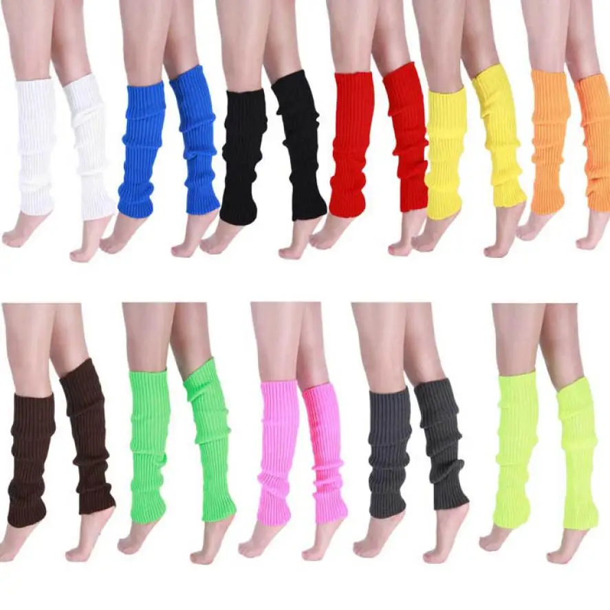 

New Fashion Women Warm Winter Classic Leg Warmers Knitting Socks High Quality Moistureproof Protective Thermal Cover Sokken