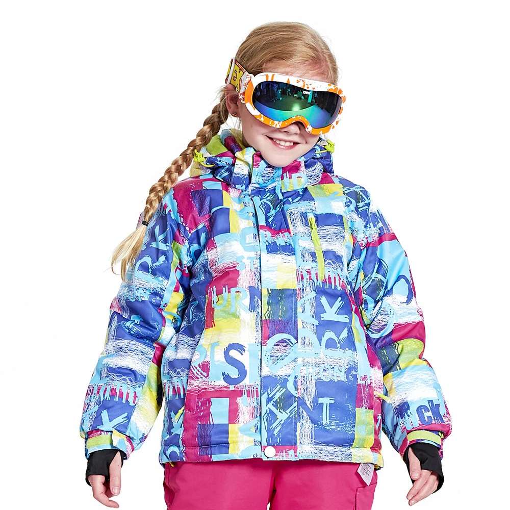 WILD SNOW Kids Winter Ski Jackets Children Outdoor Sports Thermal