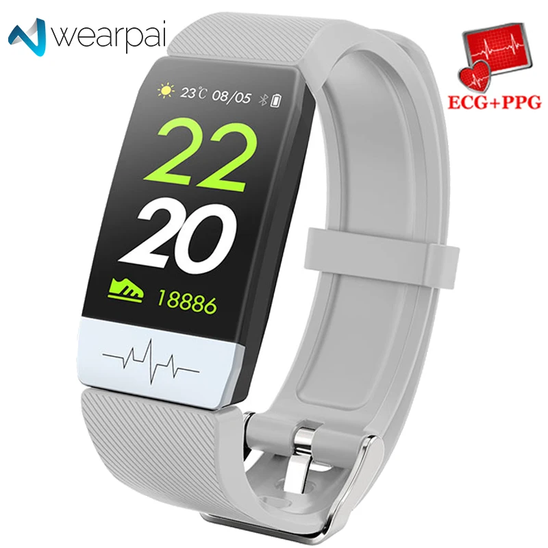 Смарт часы Wearpai Q1S ECG + PPG монитор сердечного ритма для женщин и мужчин фитнес