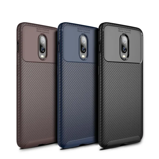 cheap xmmen Carbon Fiber Phone Case For Oneplus One plus 6 6T 7 High Quality Grid Cover For one plus 7 Pro One plus 6 6T 7 Coque