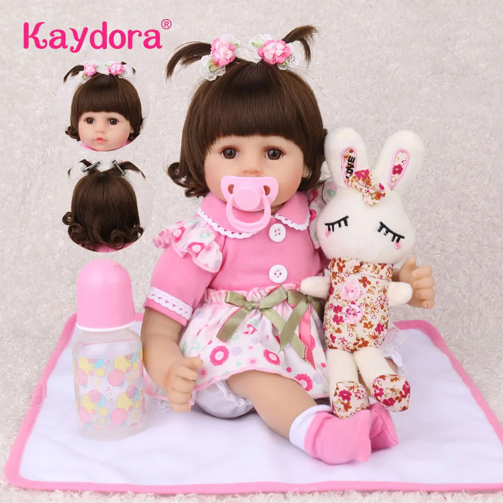Reborn Baby lol куклы 18 дюймов силиконовая девочка 47 см ручной работы reborn Bebe Развивающие