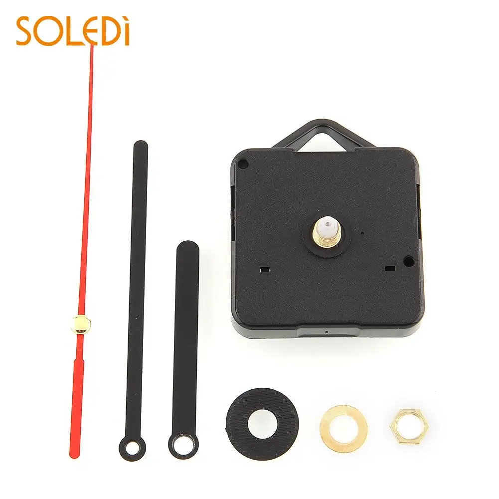 SOLEDI настенные часы инструменты часовой механизм DIY с черными и красными