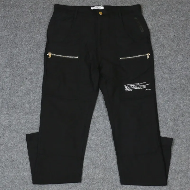 

New Men Skull Mark Lona Golf Pant Outdoor Sport Breathable Zipper Fly Male Golf Pants 3 Colors Free Shipping