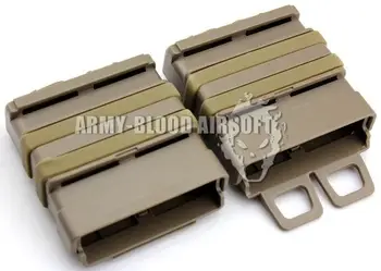 

7.62 HEAVY version of FAST MAG quick pull Magazine Pouch module combination two sets (DE FG Digital Desert WD ACU AT MC AT BK)