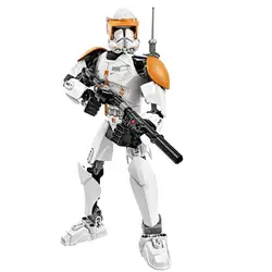 Новый КСЗ 712-2 звезды войны клонов коммандер Коди Блоков Робот Игрушки Кирпича фигурки