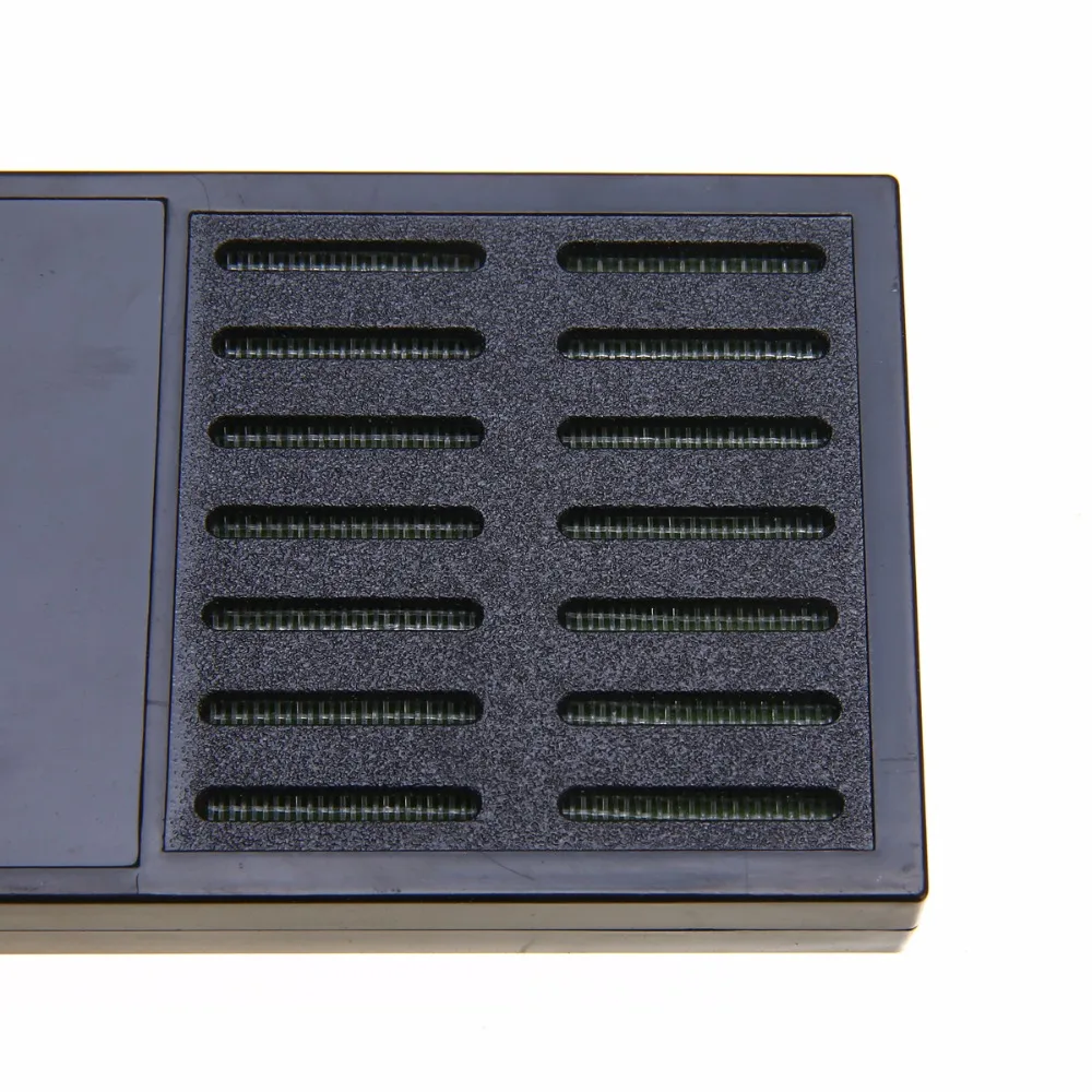 1 шт. Mayitr черный прямоугольный курительный гигрометр для сигар Humidor увлажнитель