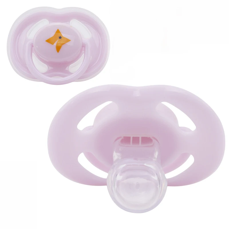 Luminous Baby Pacifier Silicone Safe Glow Cartoon Shape Cover Pacifier