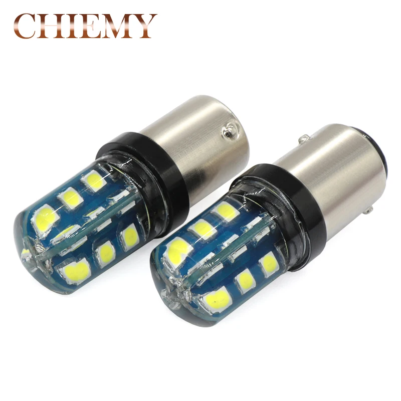 

1Pc S25 P21w 1156 Ba15s 1157 Bay15d Car Led 3030 24SMD Bulbs For Universal Car Brake Parking Lights Lamps Strobe White 12v