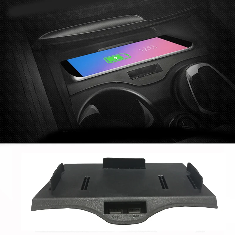 Car QI wireless charging phone charger charging case