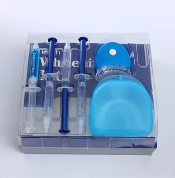 

EXPSMILE Professional Teeth Whitening Kit 4 Syringes 2 Mouth tray 1 LED Light Dental Oral Care Teeth Whitening Home Kit