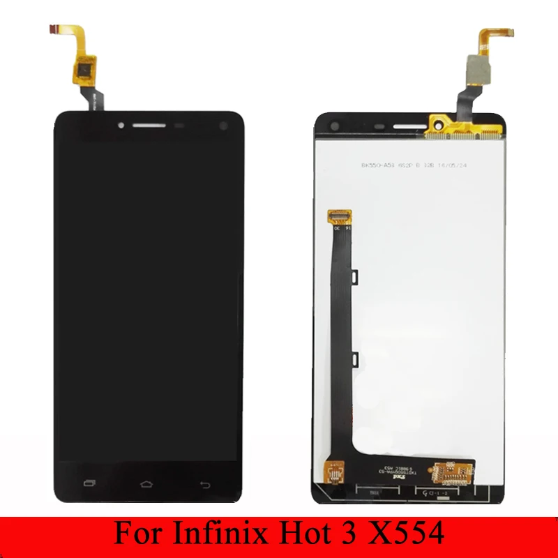 Для Infinix Hot 3X554 ЖК дисплей и сенсорный экран дигитайзер в сборе|Экраны для