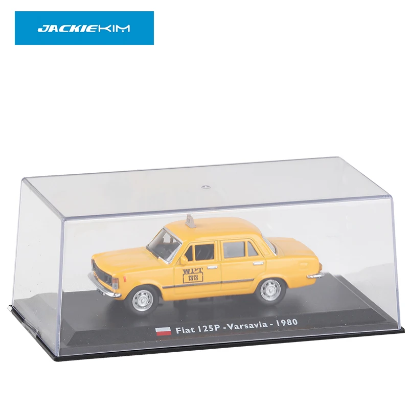 1:43 Fiat I25P польский Varsavia 1980taxi металлический автомобиль Модель игрушечных
