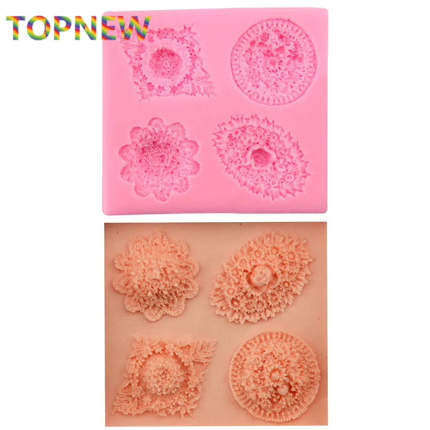 

2O14 New High quality Flower bouquet silicone mold,Fondant Cake Decorating Tools,Silicone Soap Mold,Silicone Cake Mold 2371