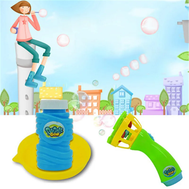 1 шт. летний мыльные пузыри забавные Magic мини вентилятор детский открытый игрушки машина Bubble Maker для мальчиков и девочек