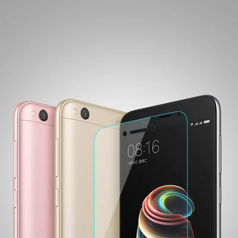 5 шт./лот для Защитная пленка экрана из закаленного стекла Xiaomi Redmi 4 4A 5A 3S 3 3X Plus Pro Note