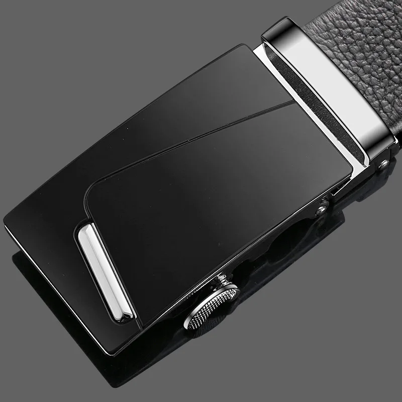 Fashion Brand Cowskin belt Genuine leather men alloy Luxury jaguar belt business 3.5cm belts for men - Цвет: C229