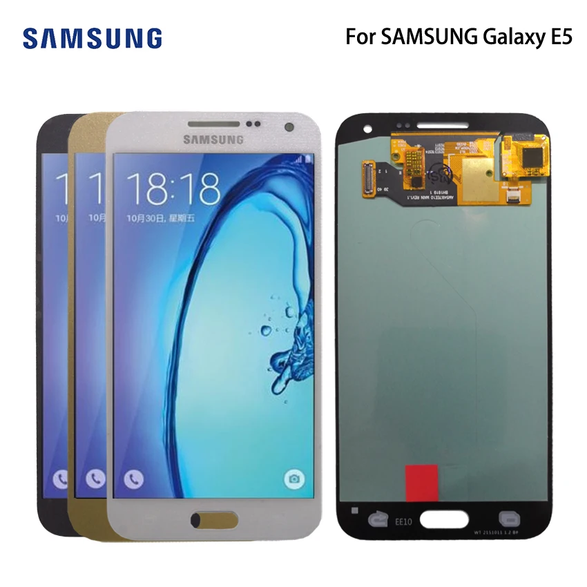 AMOLED LCD For SAMSUNG Galaxy E5 LCD Display Touch Screen Digitizer